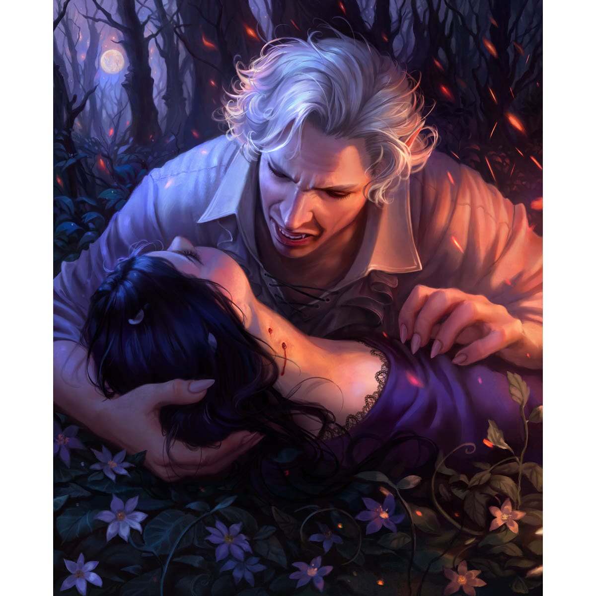 Exquisite Blood Print