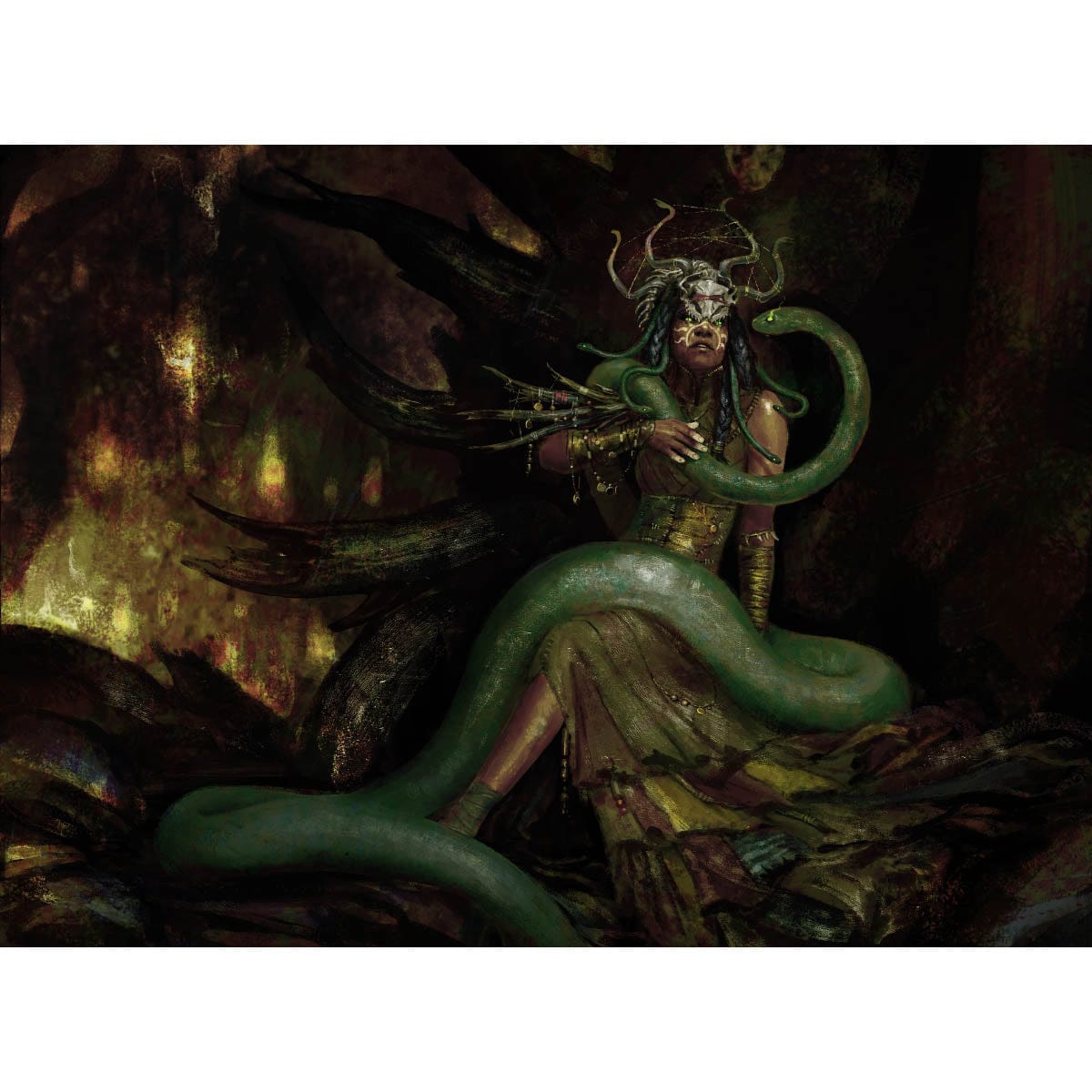 Saryth, the Viper's Fang Print