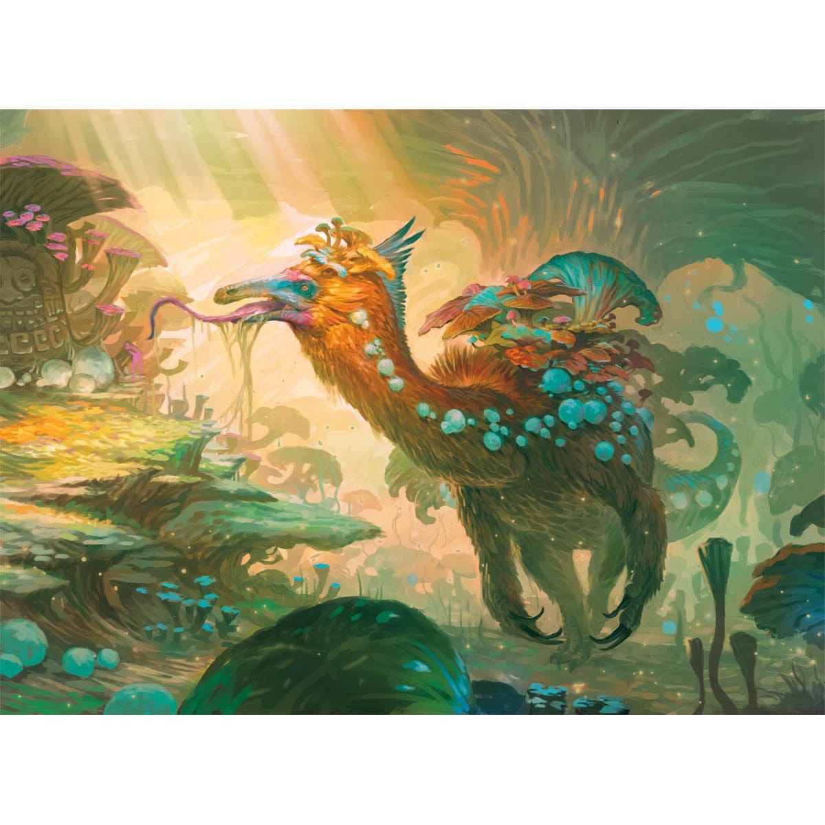 Saurian Symbiote Print