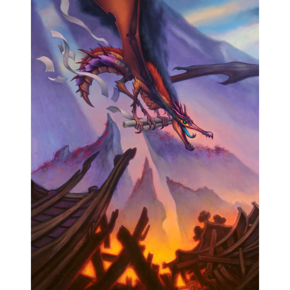 Scavenger Regent Print