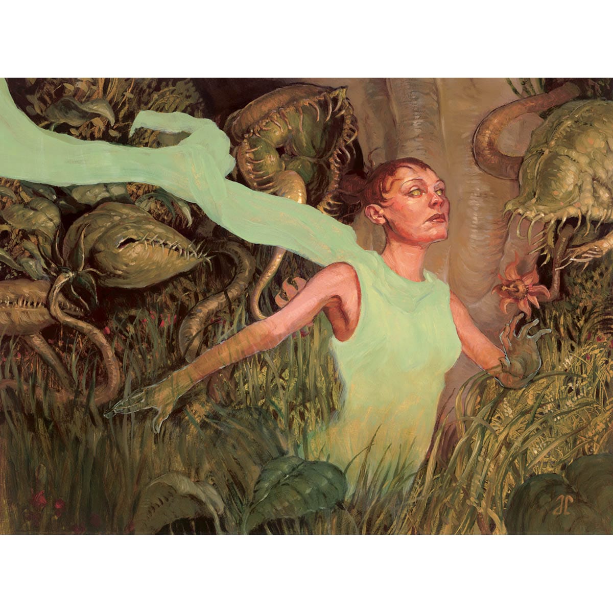 mtg cards like seedborn muse Seedborn Muse Print