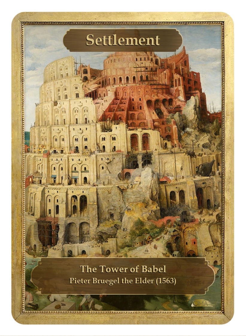 Settlement Token by Pieter Bruegel the Elder