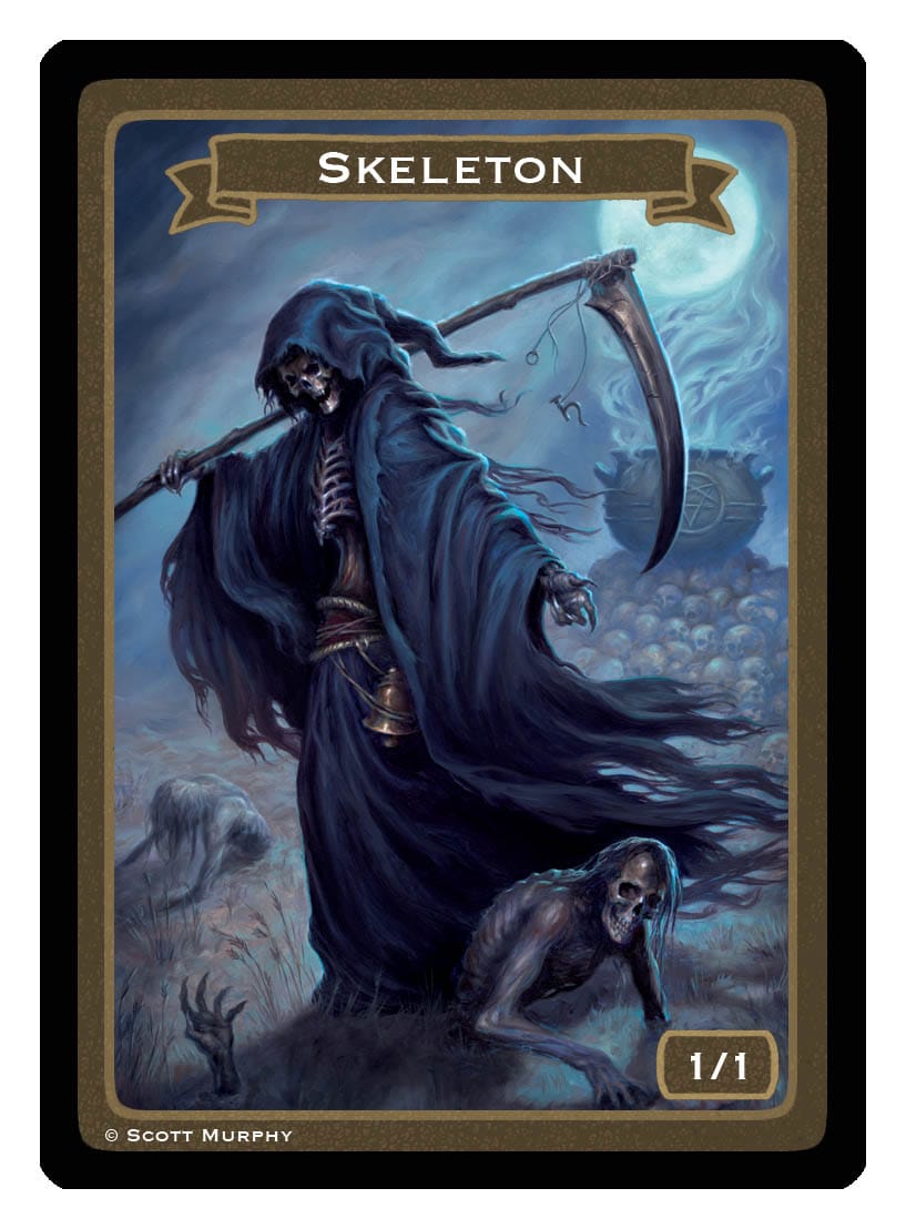 Skeleton Token (1/1) by Scott Murphy