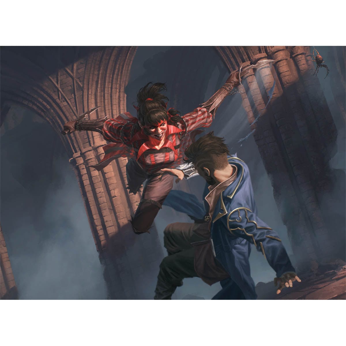 Slice from the Shadows Print