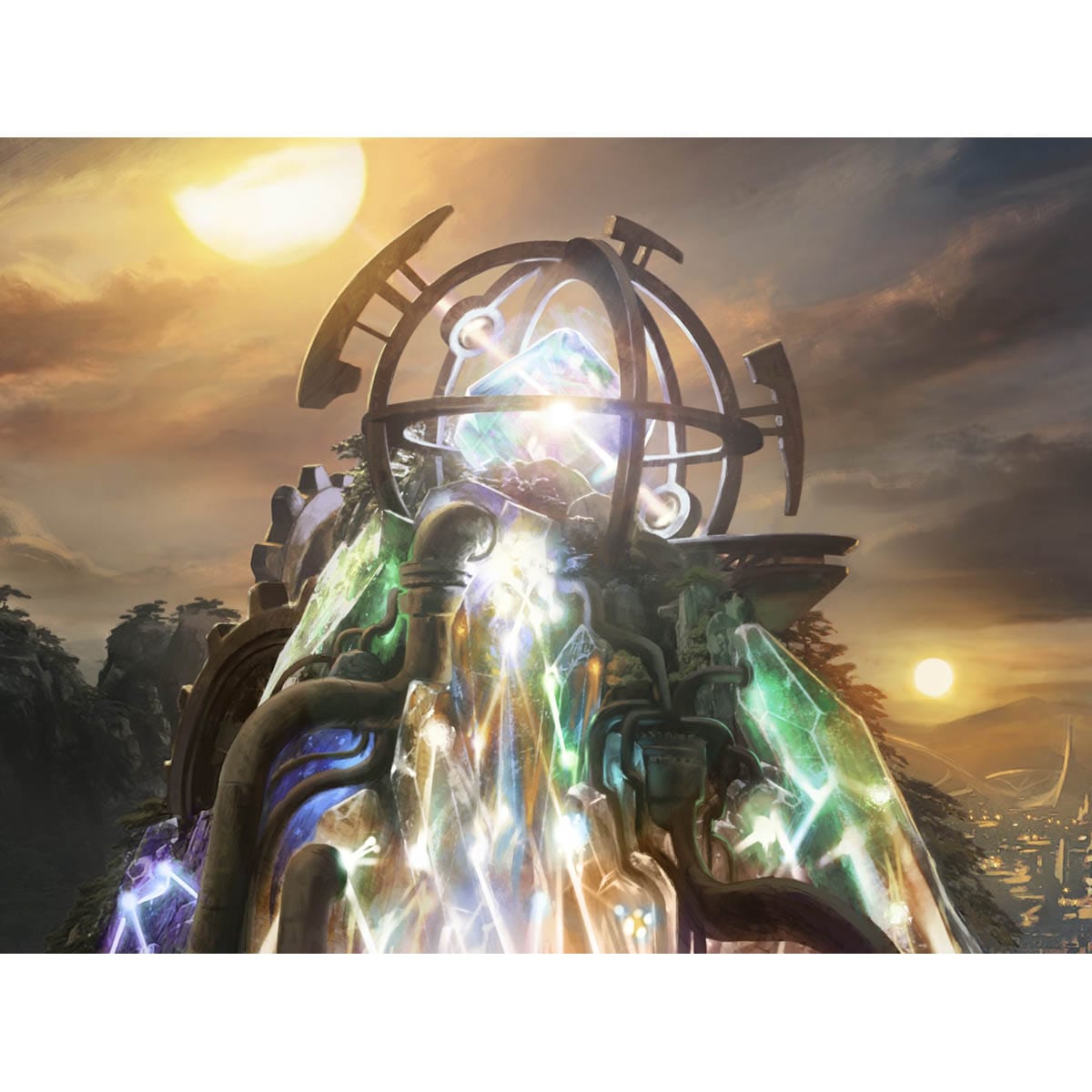 Solar Transformer Print