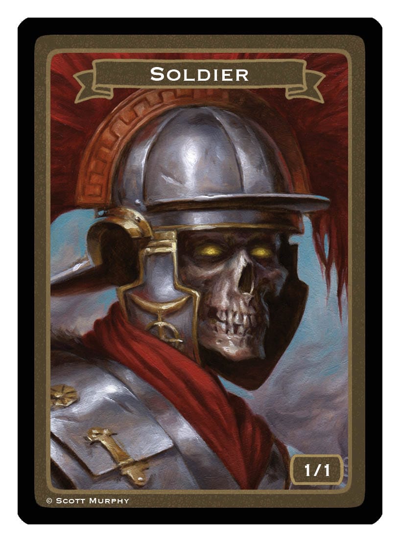 Soldier Token (1/1) by Scott Murphy