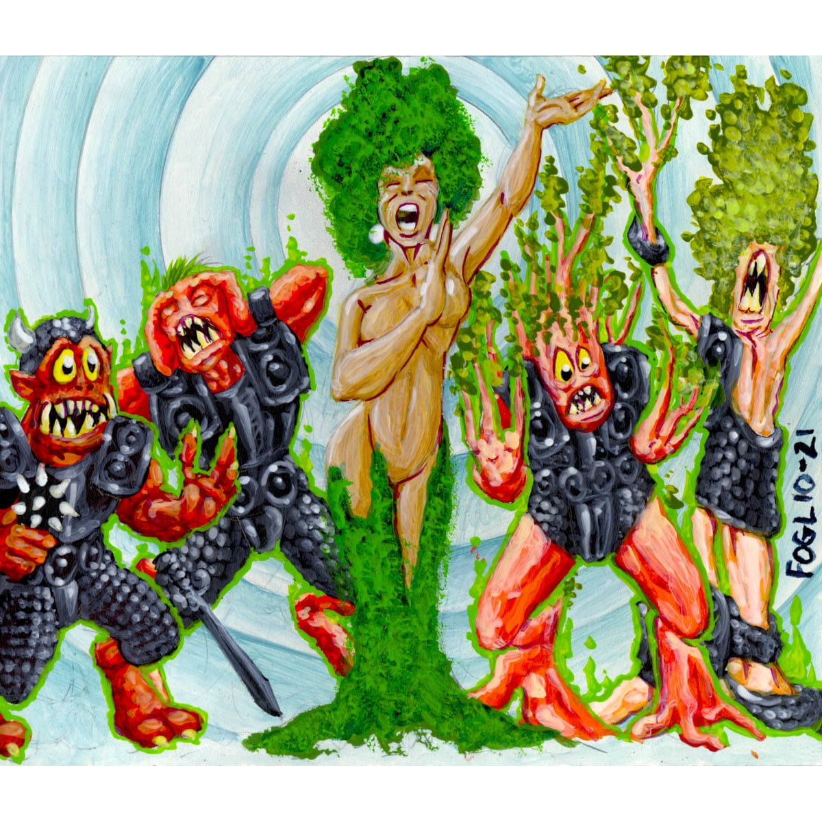 Song of the Dryads Print