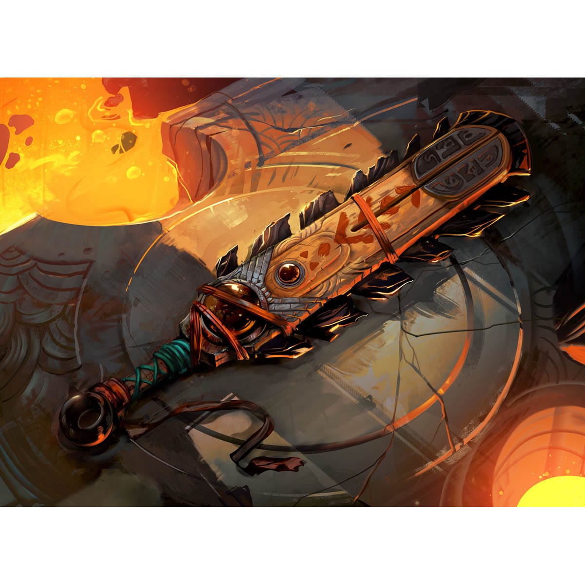 Sovereign's Macuahuitl Print