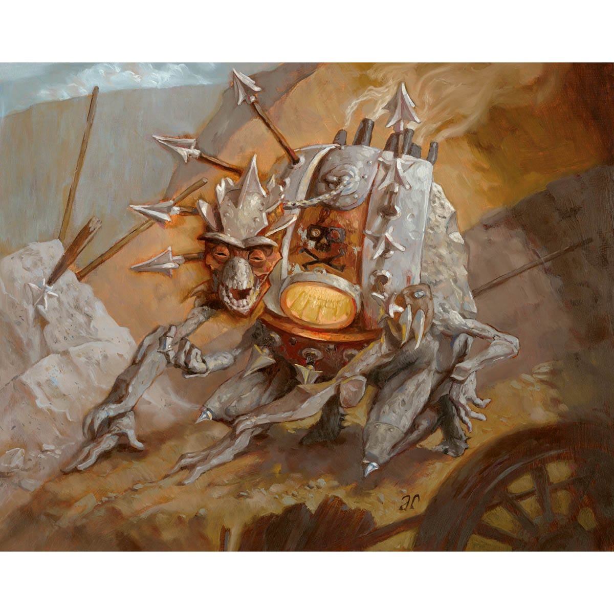 Sparring Golem Print