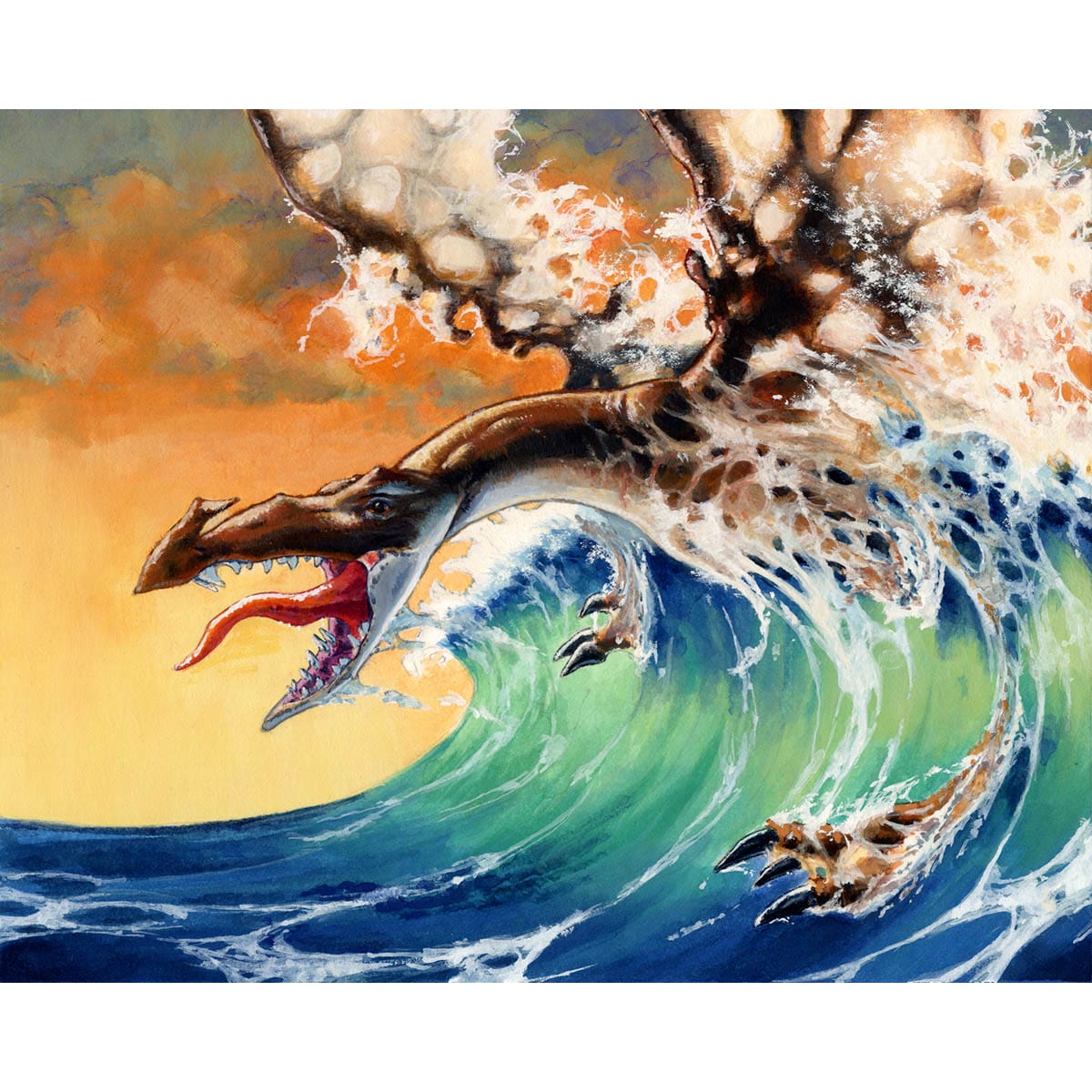 Spindrift Drake Print