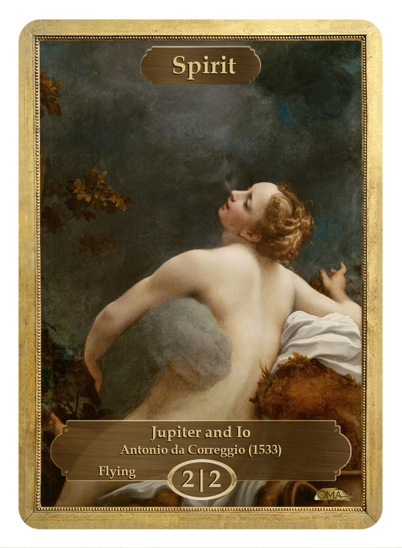 Spirit Token (2/2 - Flying) by Antonio da Correggio