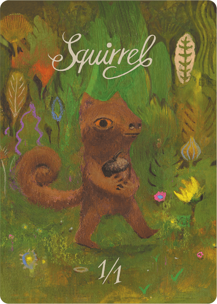 Squirrel Token (1/1) by Nils Hamm