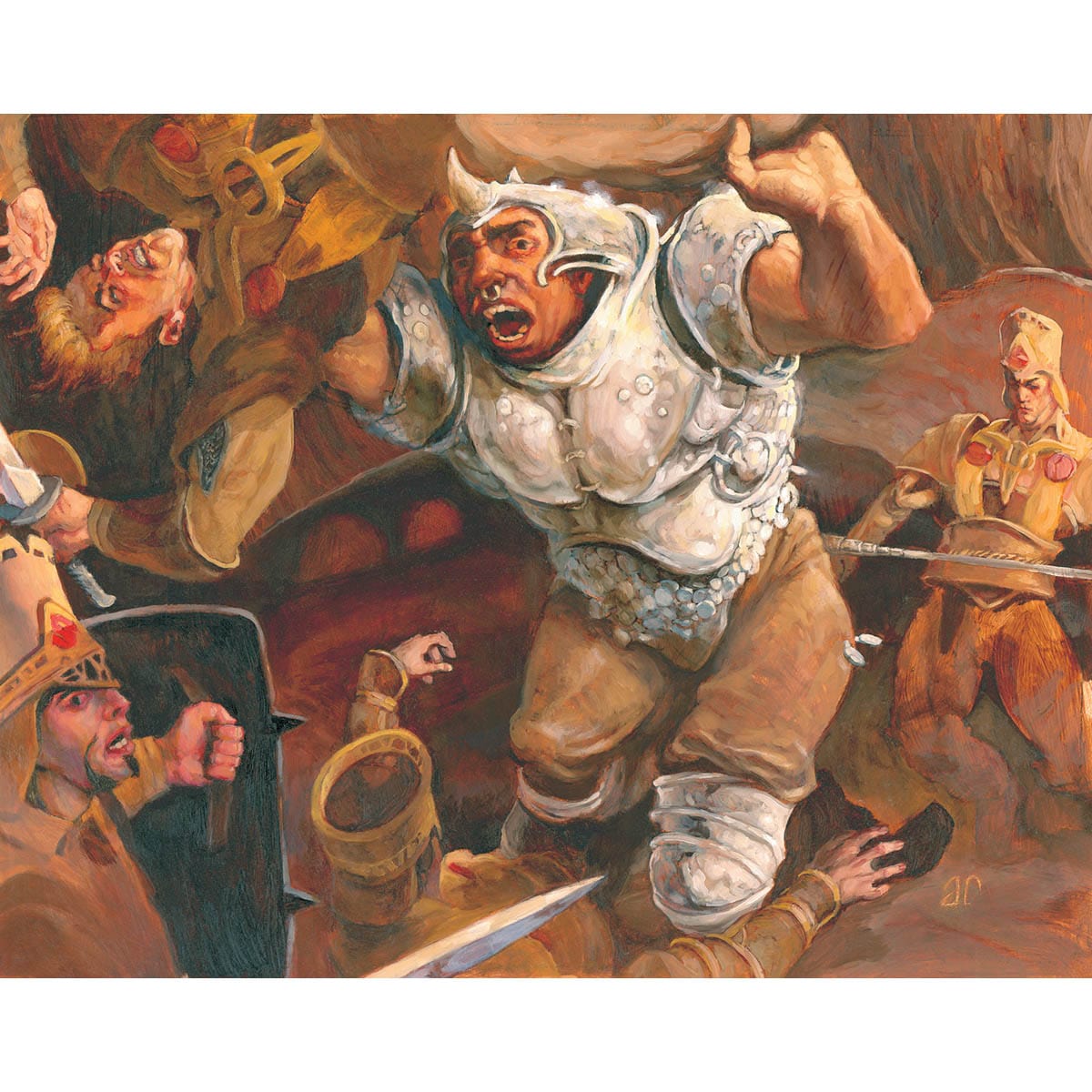 Steadfast Guard Print