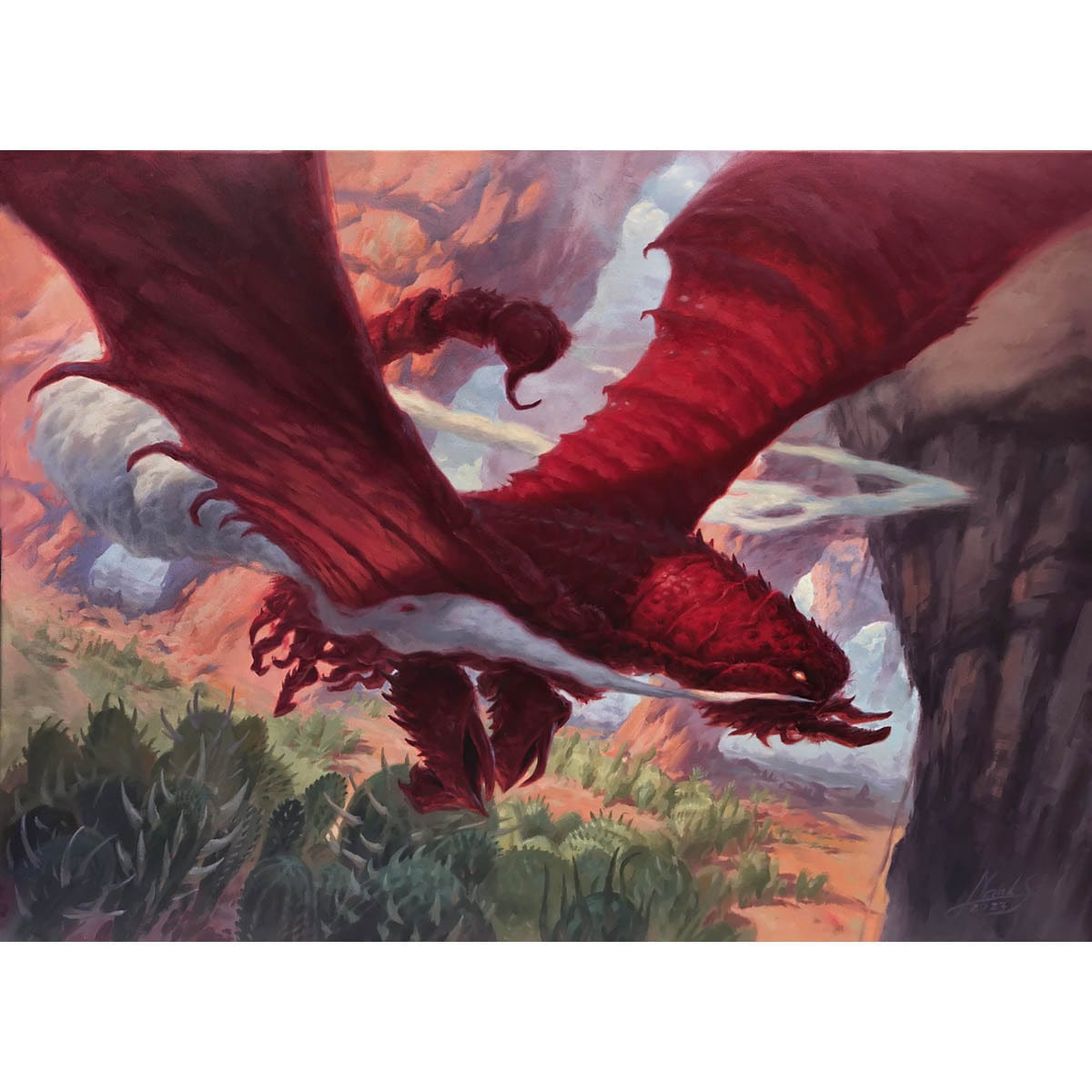 Stingerback Terror Print