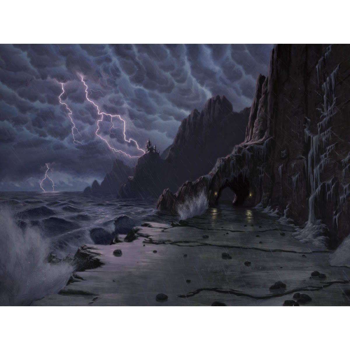 Stormcarved Coast Print
