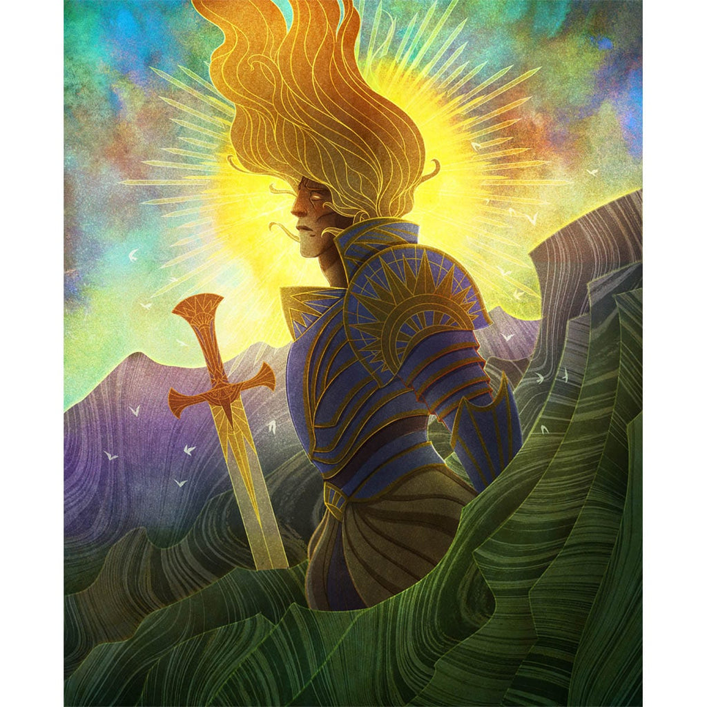 Sun Titan Print - Original Magic Art