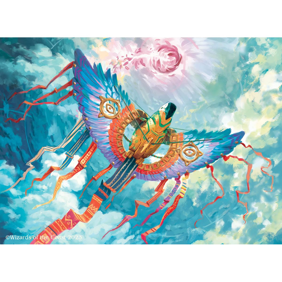 Sunbird Effigy Print