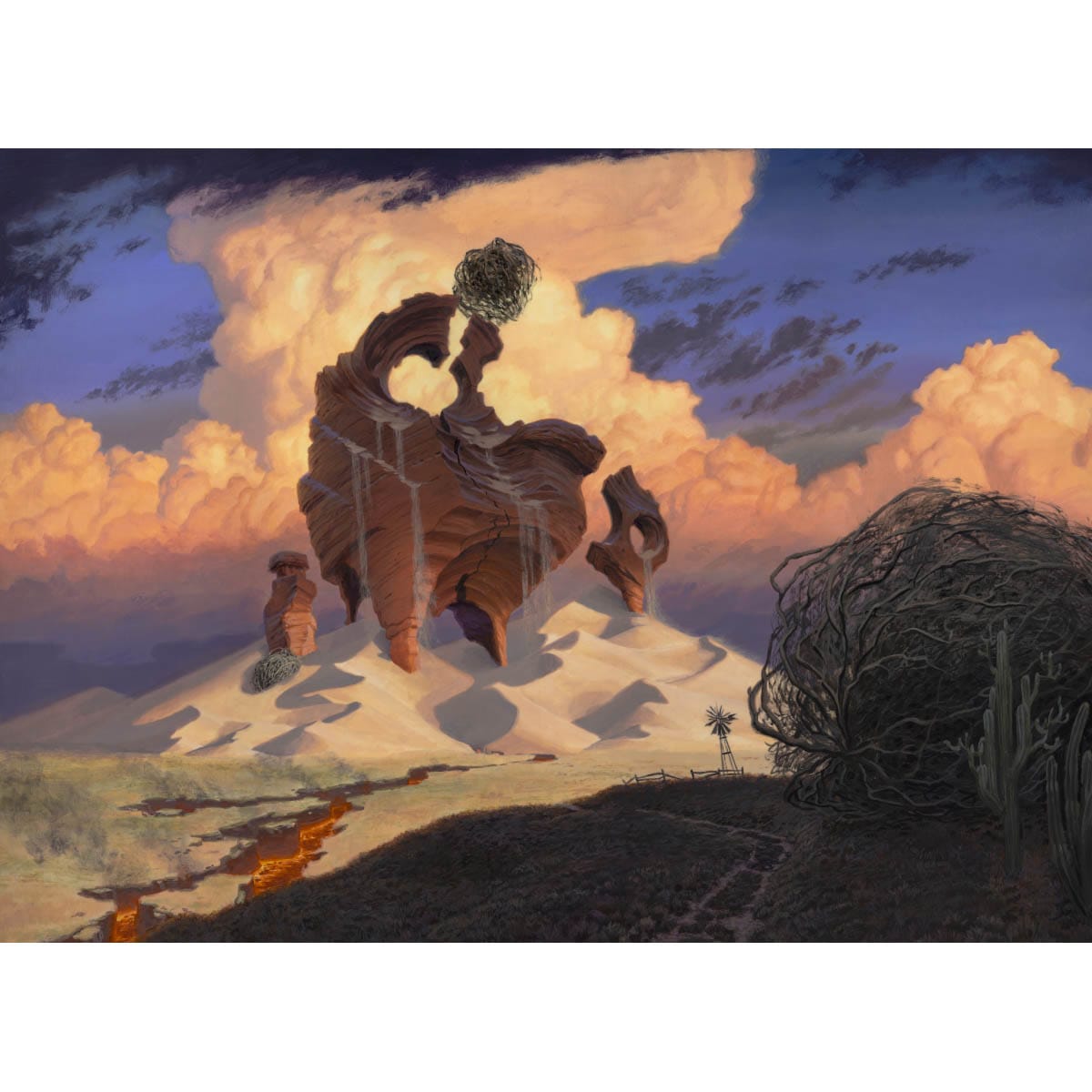 Sunscorched Divide Print