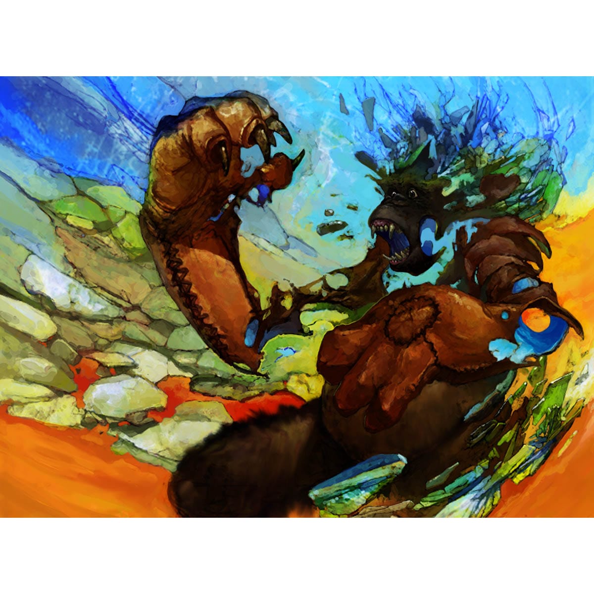 Surging Aether Print