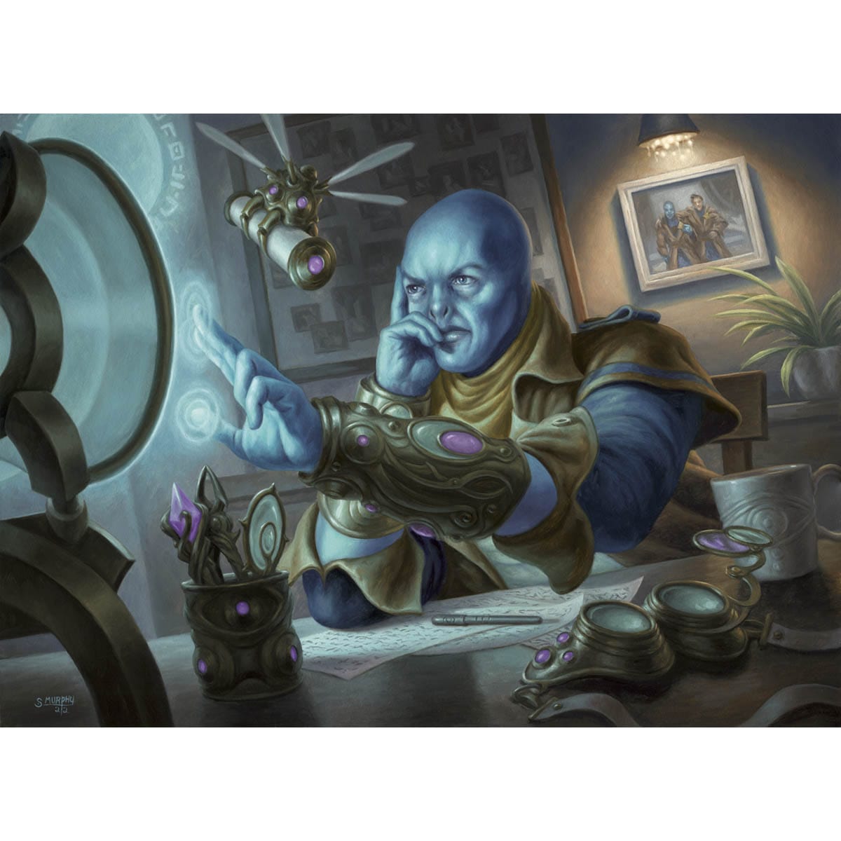 Surveillance Monitor Print