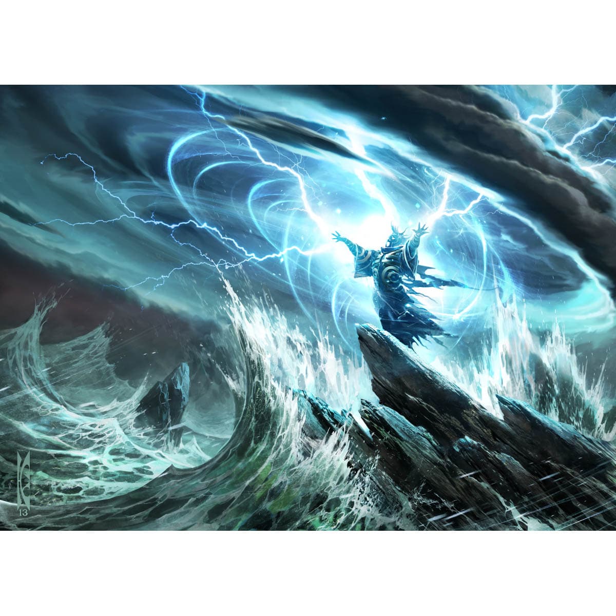 Breakthrough Print - Original Magic Art