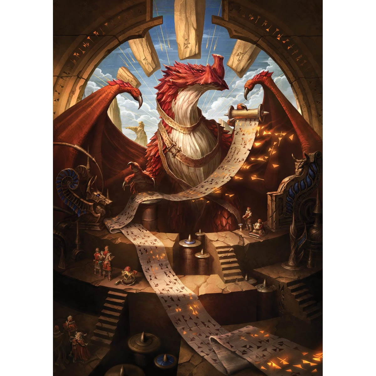 Lorehold, the Historian Print - Original Magic Art