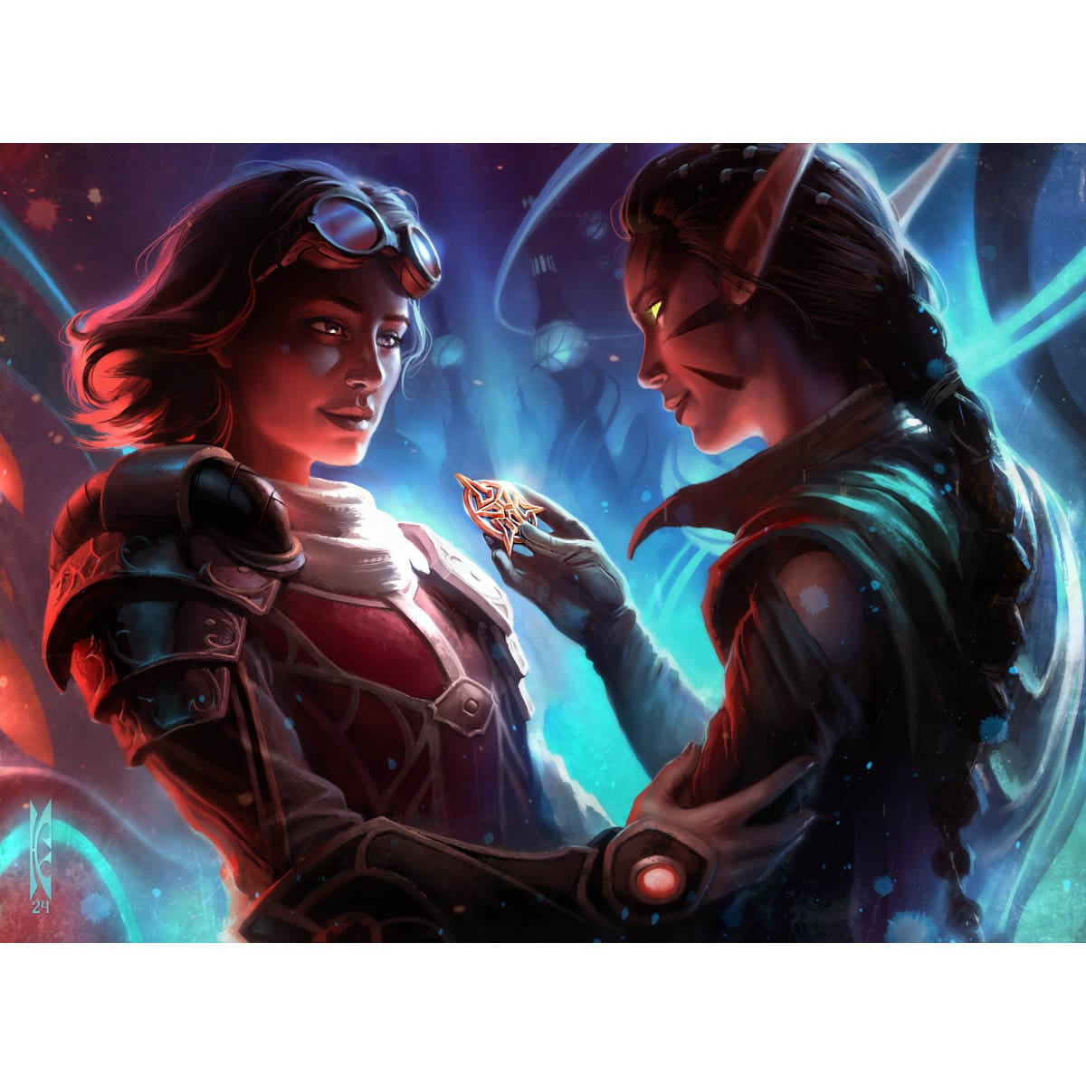 Wish Good Luck Print - Original Magic Art
