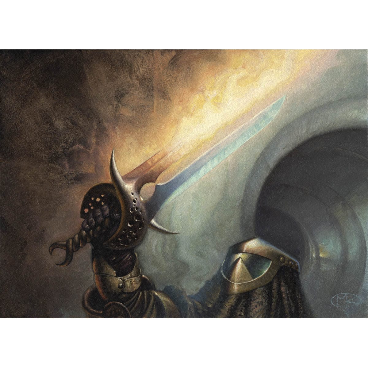 Sword of Fire and Ice Print