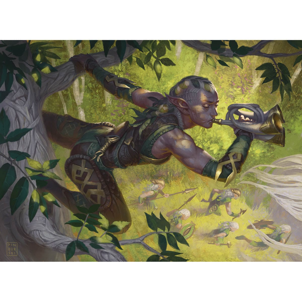 Sylvan Messenger Print
