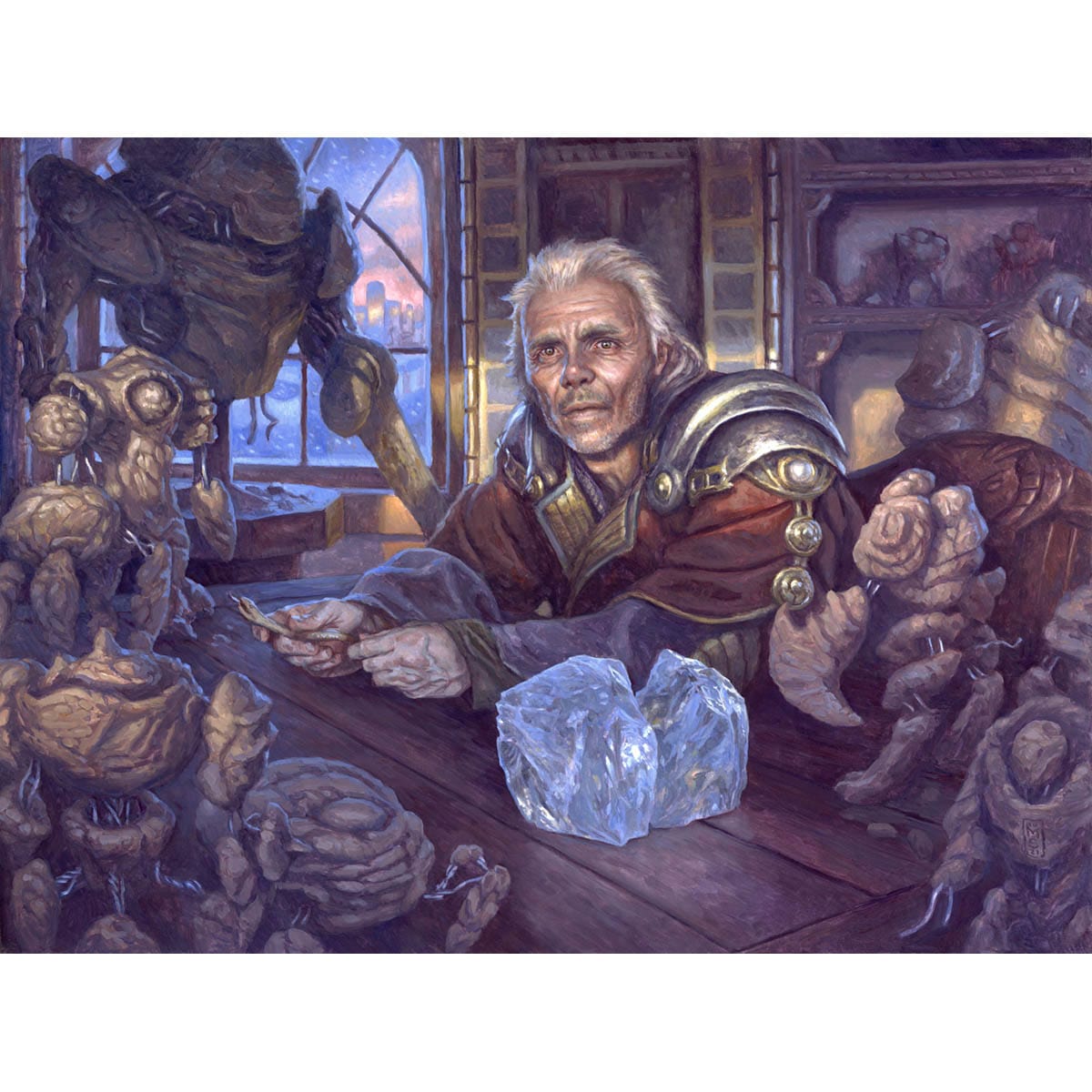 Tawnos, Solemn Survivor Print