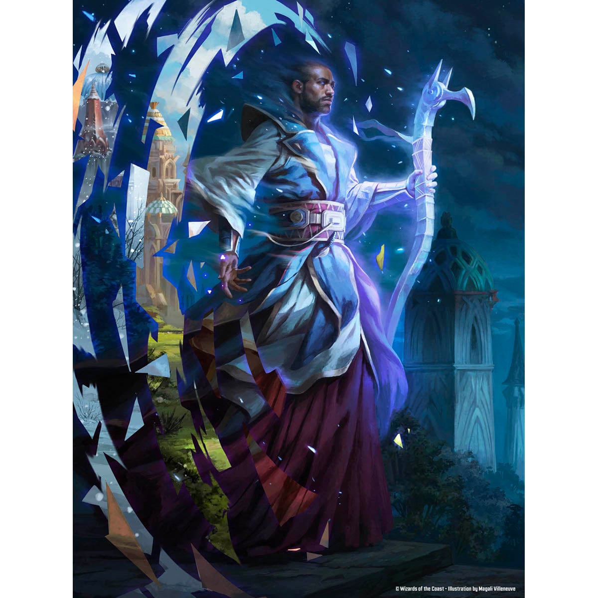 Teferi, Temporal Pilgrim Print
