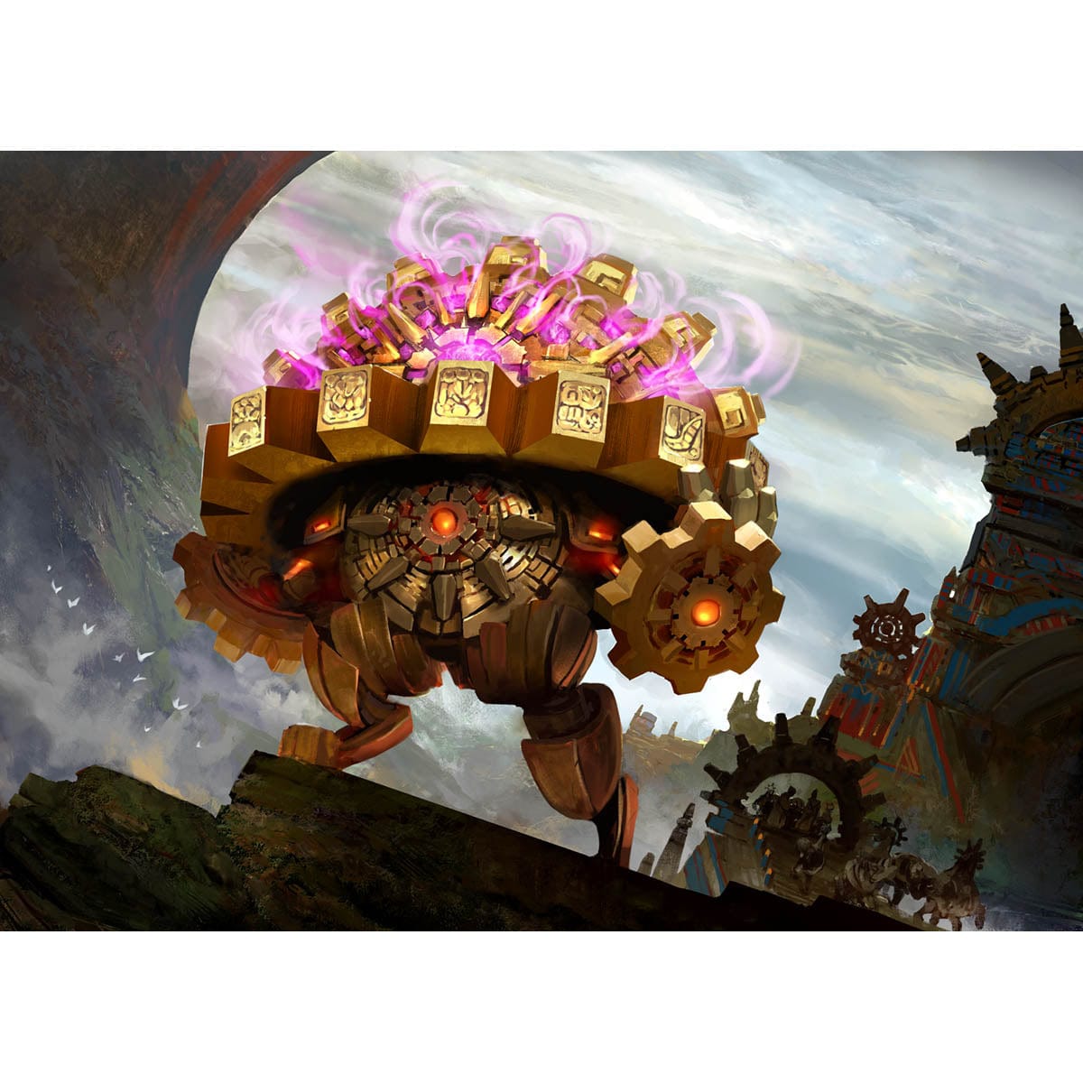 Tetzin, Gnome Champion Print