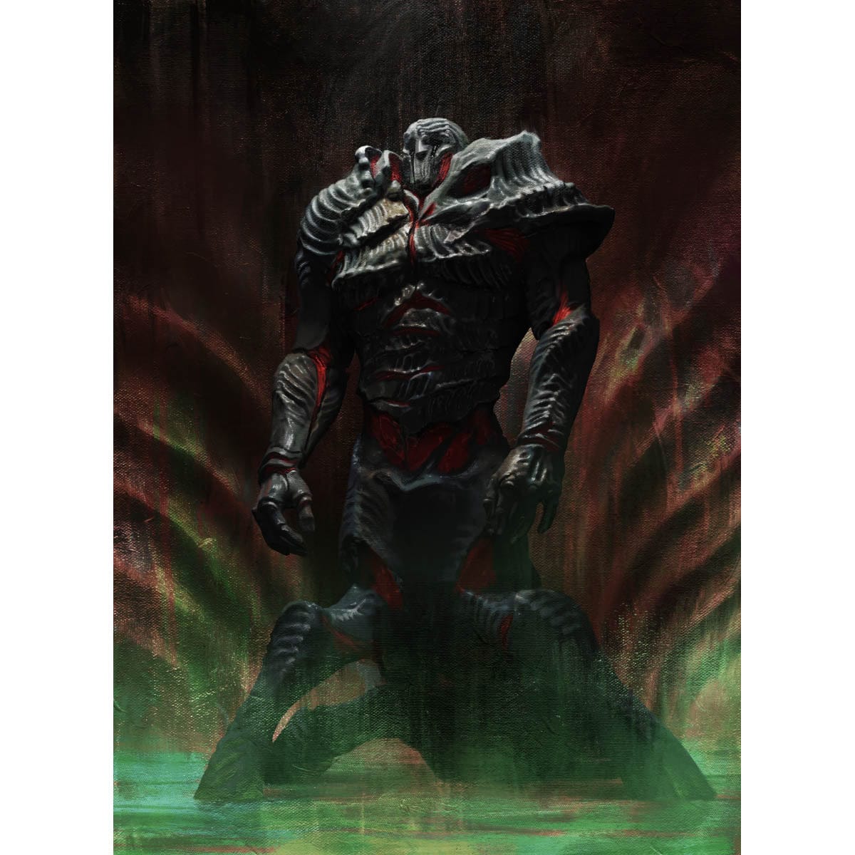 The Hollow Sentinel Token Print