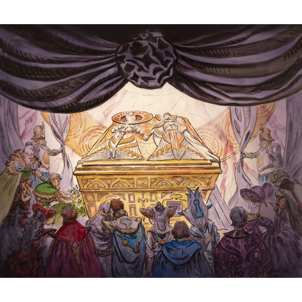 The Kenirths' Royal Funeral Print