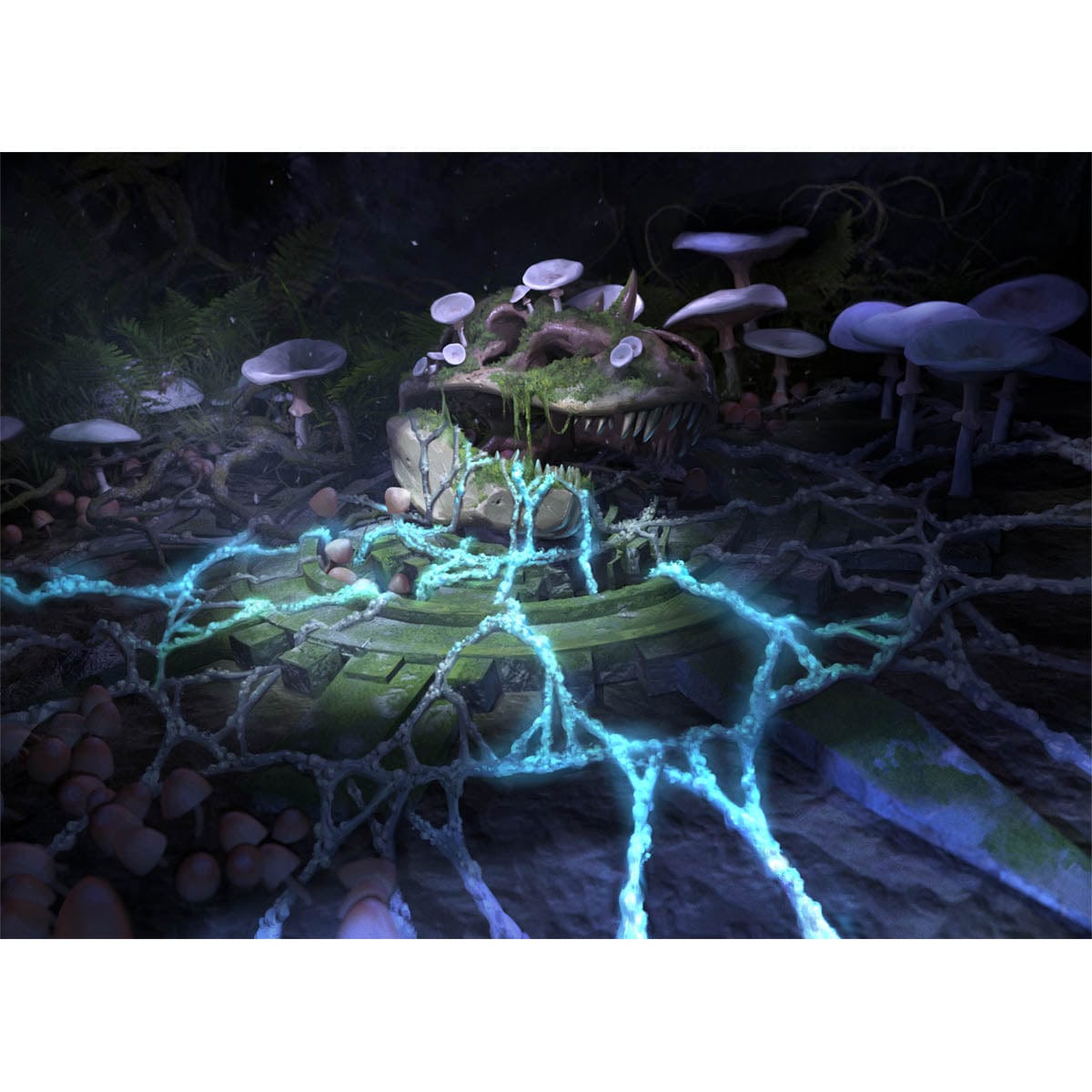 The Skullspore Nexus Print