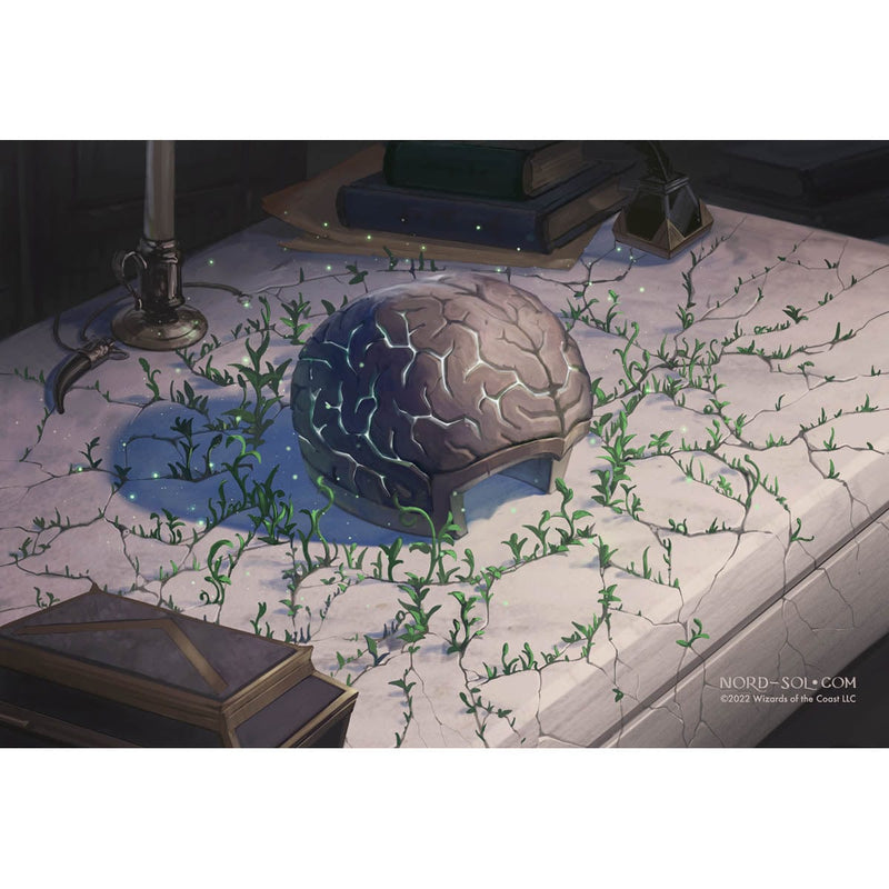 The Stone Brain Print - Original Magic Art