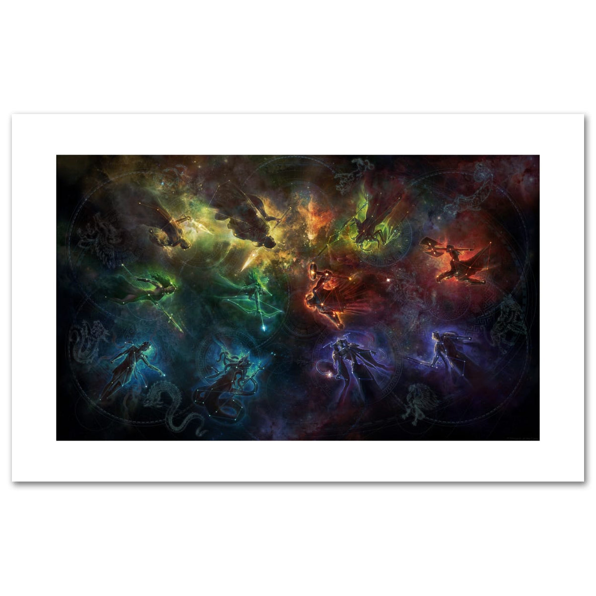 Theros Beyond Death Gods &amp; Demigods Limited Edition Print