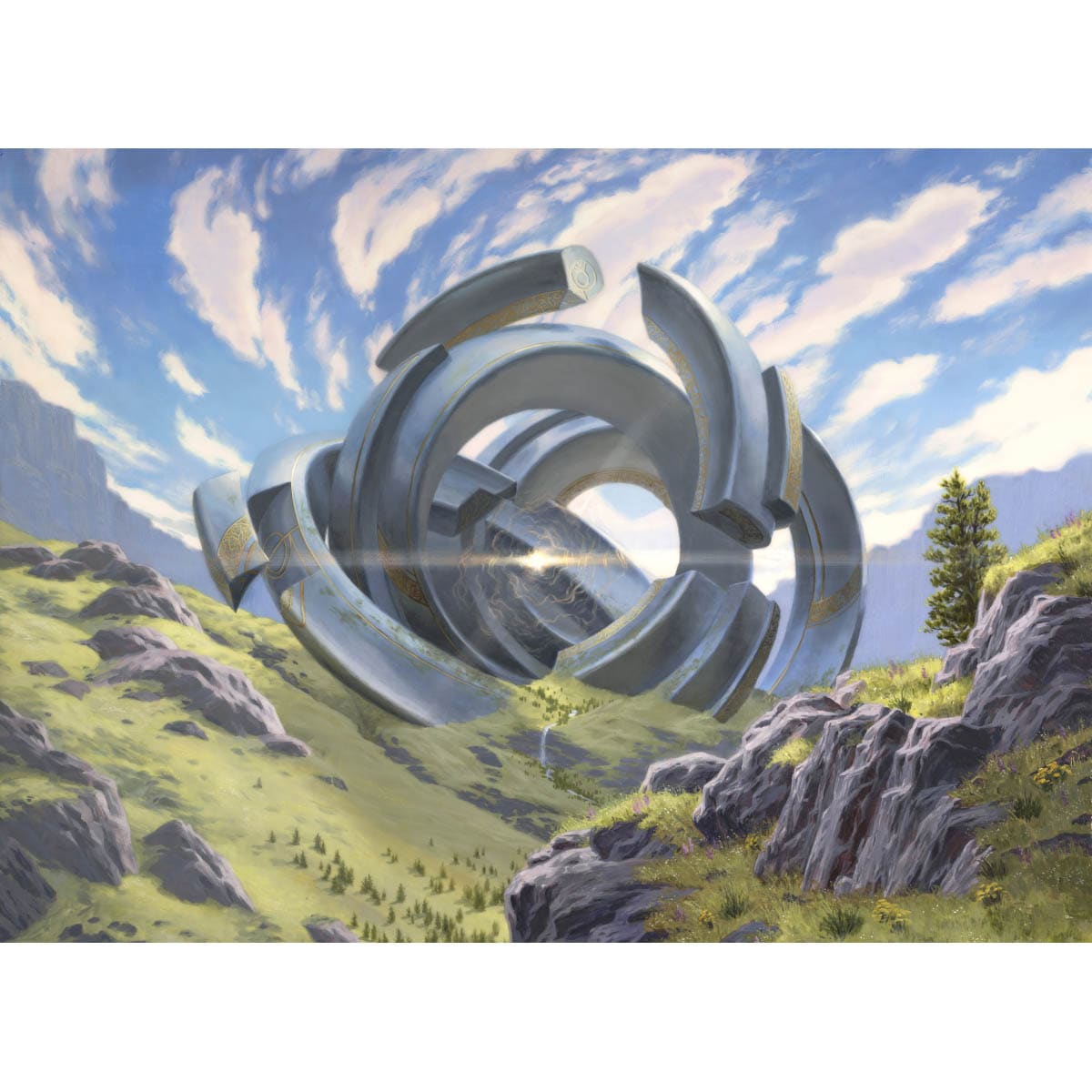 Thran Portal Print