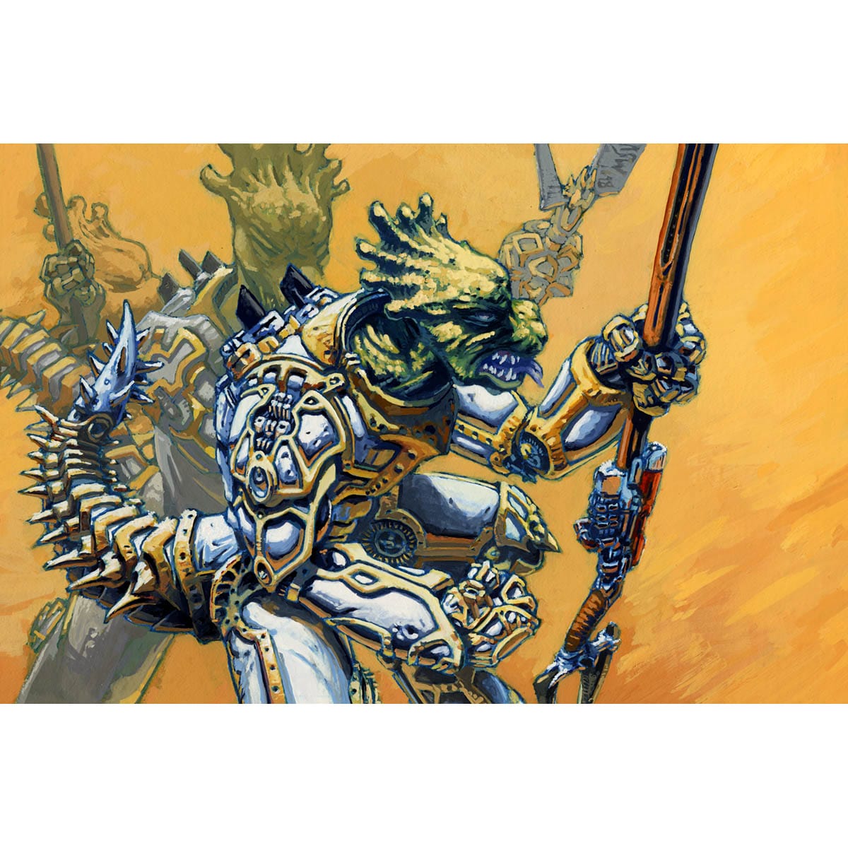 Thran Weaponry Print