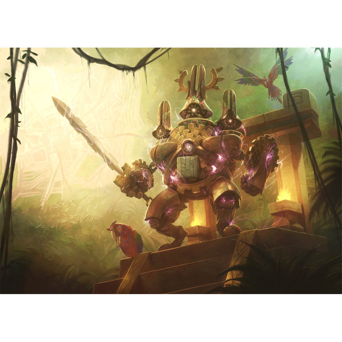 Threefold Thunderhulk Print