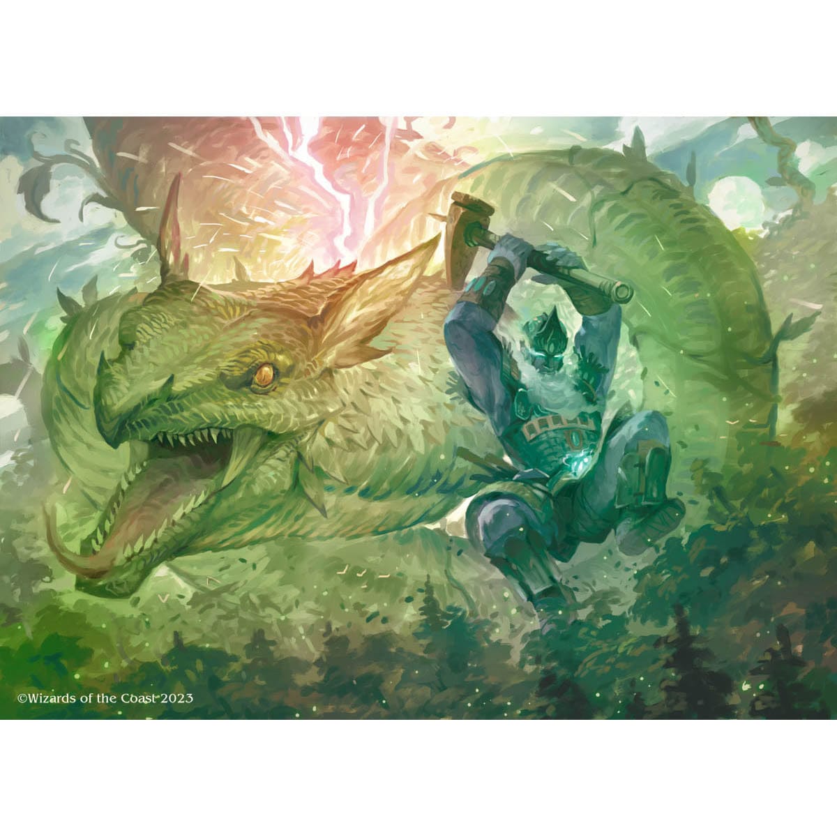 Thunderous Debut Print