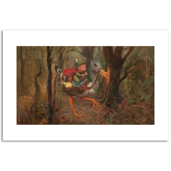 Tireless Tracker Print (Limited Edition) - Original Magic Art