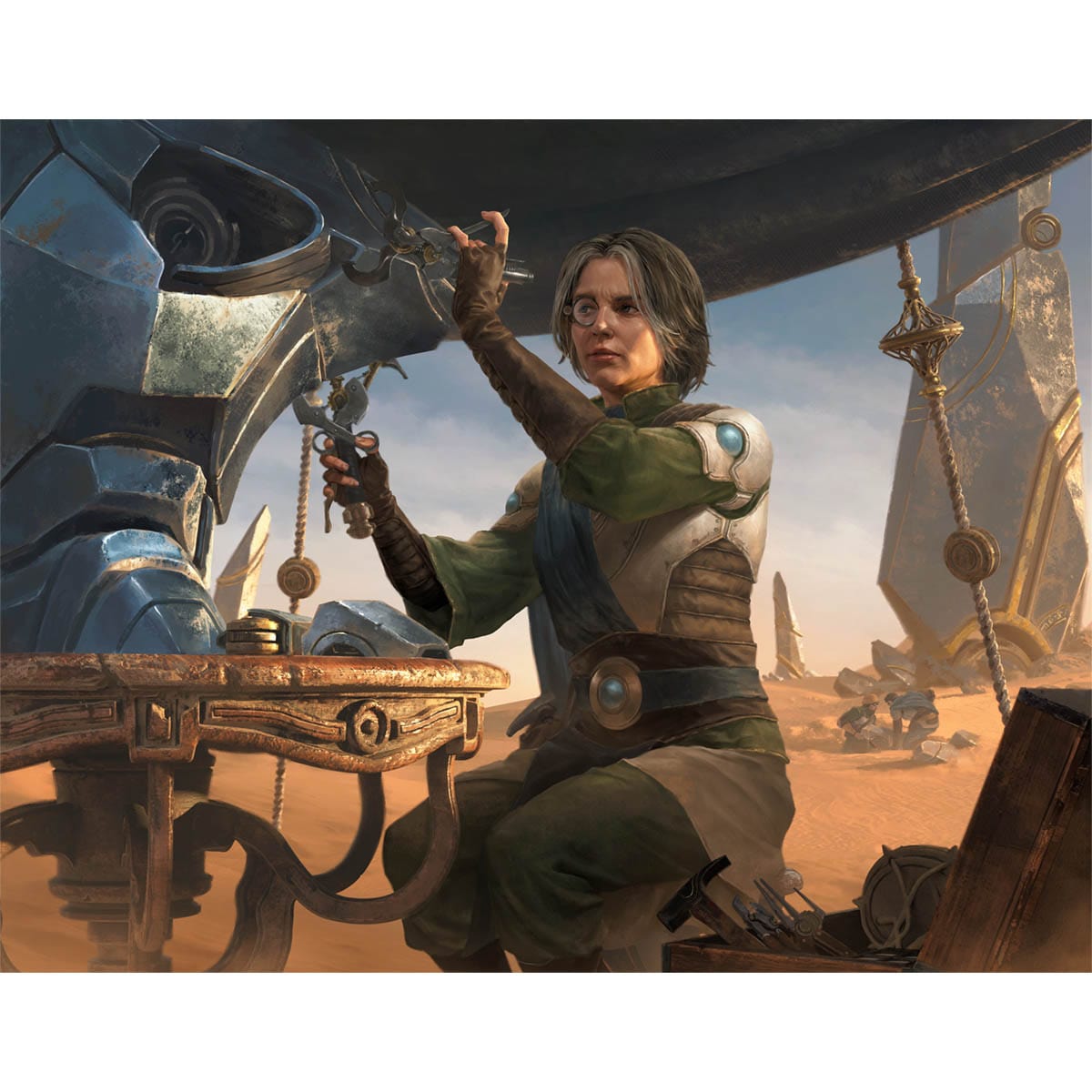 Tocasia, Dig Site Mentor Print