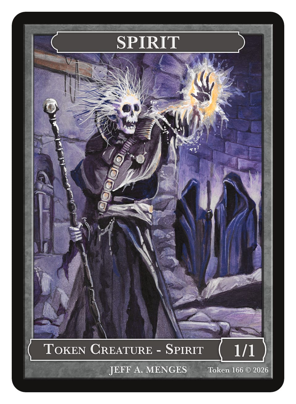 Spirit Token (1/1) by Jeff A. Menges