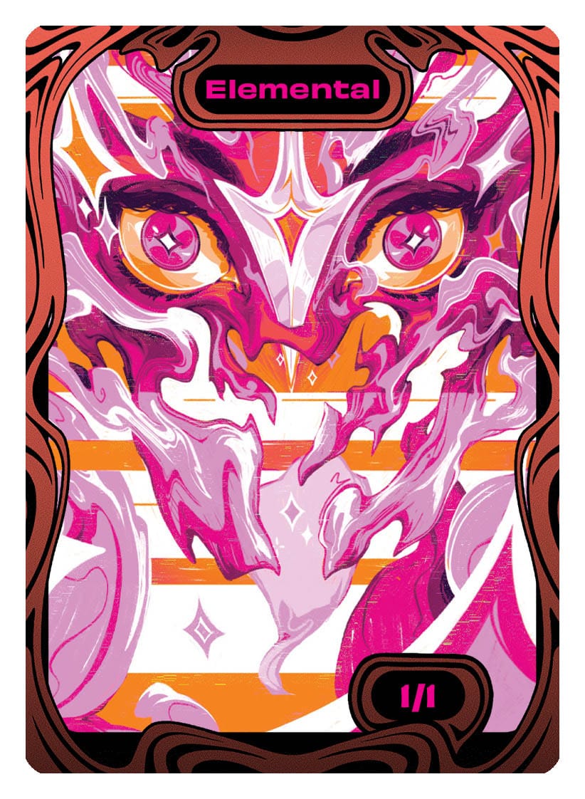 Elemental Token (1/1) by SchmandrewArt