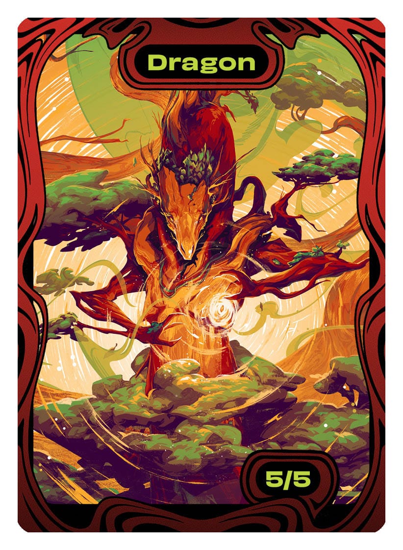 Dragon Token (5/5) by SchmandrewArt