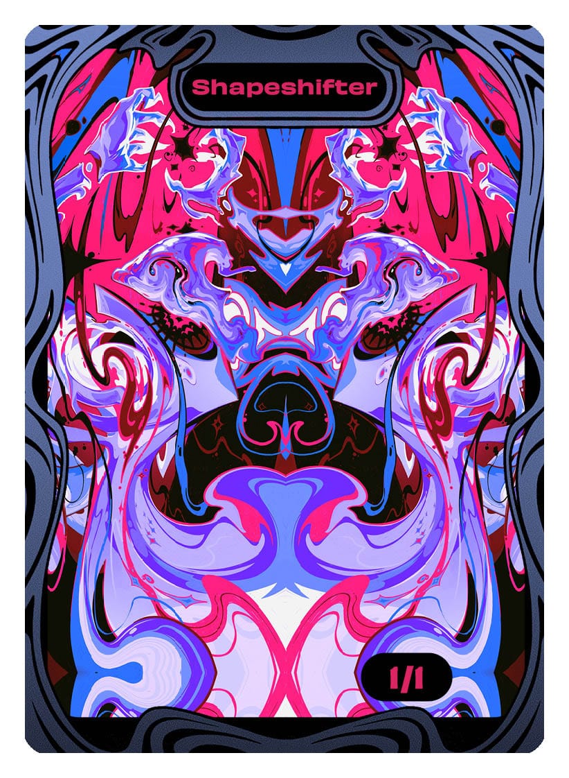 Shapeshifter Token (1/1) by SchmandrewArt