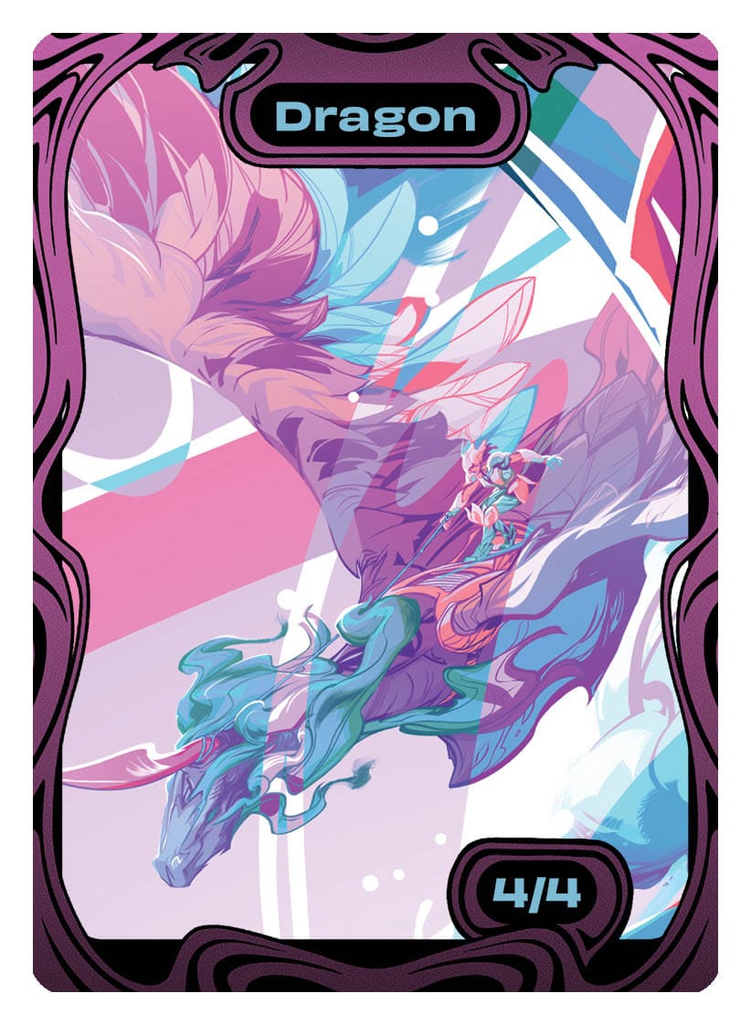 Dragon Token (4/4) by SchmandrewArt