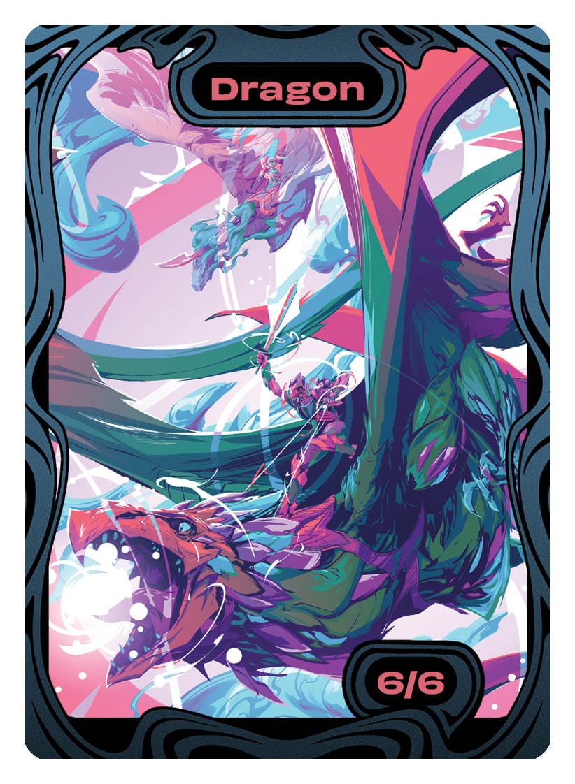 Dragon Token (6/6) by SchmandrewArt