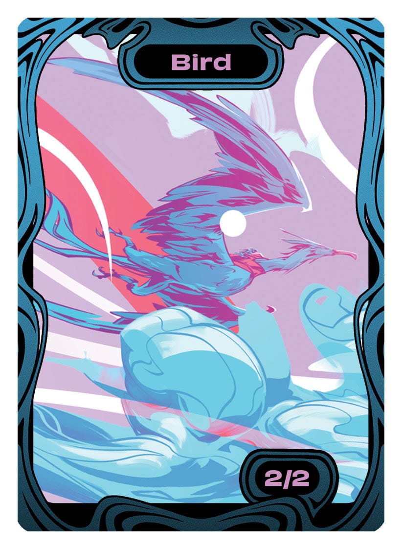 Bird Token (2/2) by SchmandrewArt